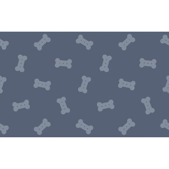 FloorPops Bones Blue Anti-Fatigue Comfort Floor Mat, 32" x 20" | Michaels®